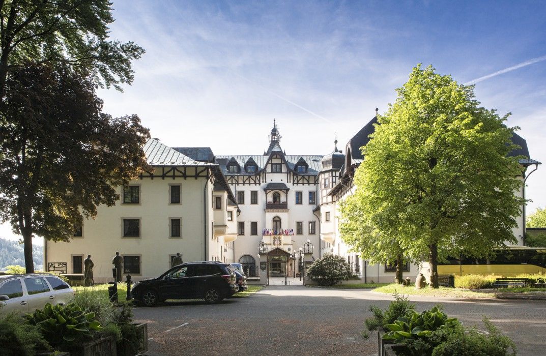 Chateau Monty Spa Resort Mariánské Lázně Exterior foto